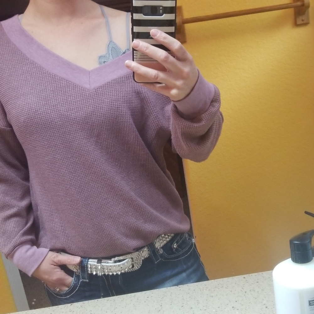 Mauve Sweater